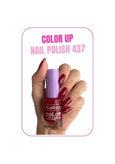 Callista Color Up Nail Polish Oje 437 It's A Date - Kırmızı