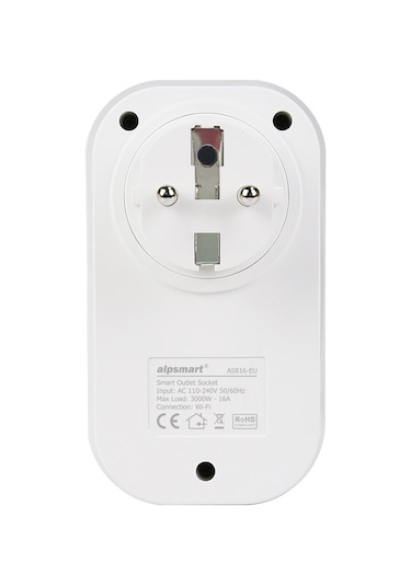 Alpsmart As816Eu Akıllı Wifi Priz - Zaman Ayarlı 16A N11.14