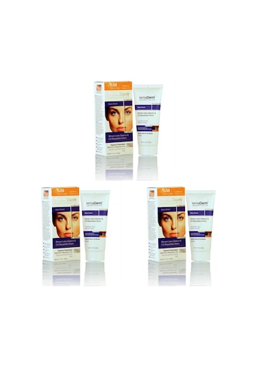 Dermaderm Bitkisel Leke Giderici & Cilt Beyazlatıcı Gece Kremi 100 G x 3