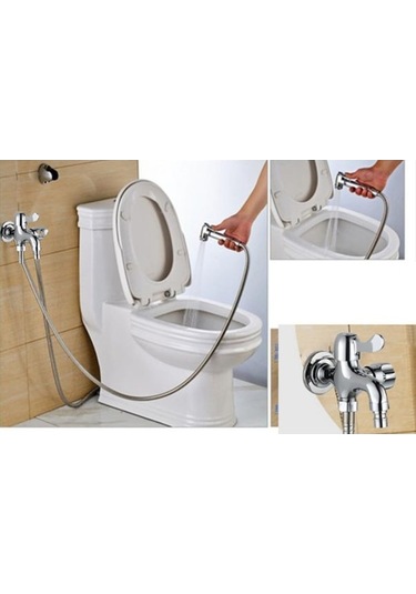 Bosphorusboutique02 Suntek Duvar Mont Soğuk Su Banyo Musluğu 2 - Yüzey Sprey Boyalı, Dayanıklı, Su Kaçağı Yok 2