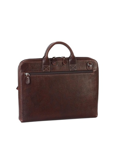 Kahverengi Deri Evrak Çantası 239 61-135445 Siyah