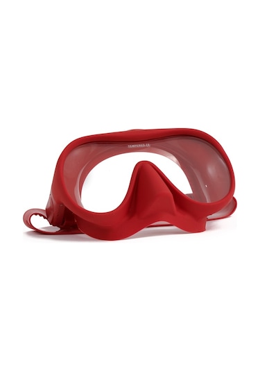Sona Sona M1 Maske +Roll-Up Snorkel+Yedek Kayış+Deluxe Çanta Kırmızı