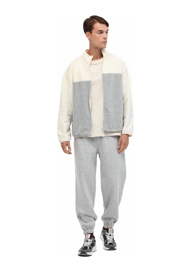 Lumberjack Ml Sanba 7plr002 5pr Ekru Erkek Polar 000000000102024087 Bej-a Grı Mel