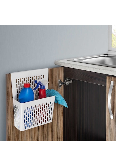 Porsima Org-52 Asılabilir Dolap İçi Düzenleyici Organizer Beyaz