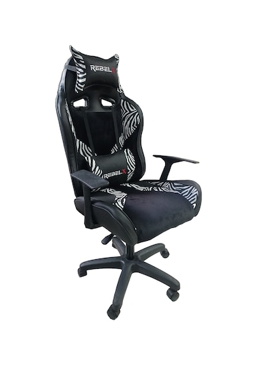 Rebelx  Icon Oyuncu Koltuğu Siyah - Beyaz