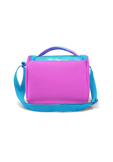 Coral High Kids Açık Pembe Mavi Kaplumbağa Desenli Thermo Beslenme Çantası 11870