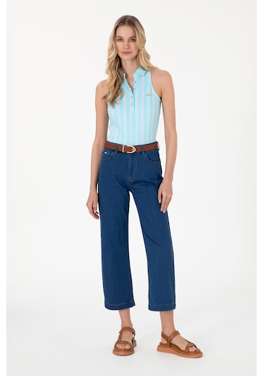 U.s. Polo Assn. Kadın Denim Pantolon 2080396 Mavi