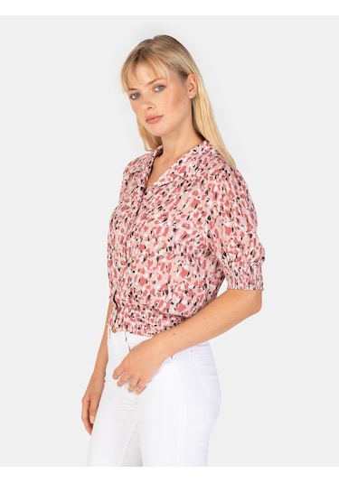 Karaca Kadın Bluz-pembe 123344525-36 Pembe