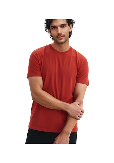 Ar-ma Erkek Bisiklet Yaka Tişört Regular Fit Pamuk Süprem Basic Baskısız Y31344408002 Koyu Tuğla-kt1 Kahverengi 2XL Ar-ma Erkek Bisiklet Yaka Tişört Regular Fit Pamuk Süprem Basic Baskısız Y31344408002 Koyu Tuğla-kt1 Kahverengi 2XL