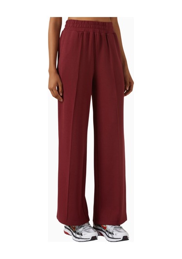 Varley Doublesoft Wide - Leg, Rahat Ve Şık Günlük Eşofman Altı Bordo