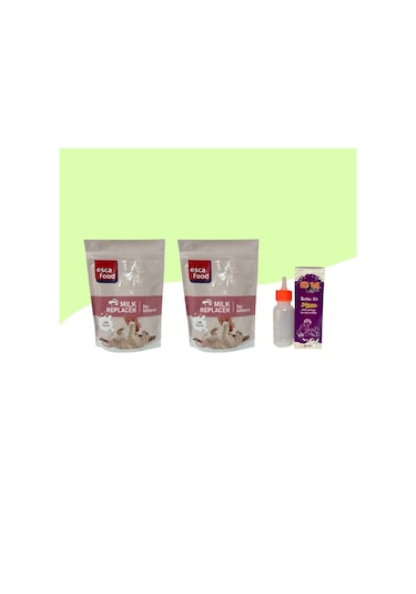 Esca Food Yavru Kediler İçin Süt Tozu 200gr 2 Adet + 60ml Biberon