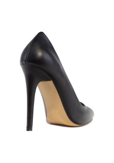Dagoster Dza07 388460 Siyah Stiletto Topuklu Kadın Ayakkabı 001