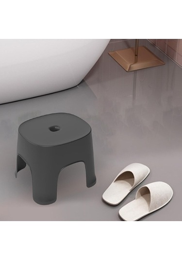 Flybuy Bosphorusboutique Suntek Siyah Banyo Taburesi, Mutfak, Ofis, Oturma Odası Kullanım İçin Diğer