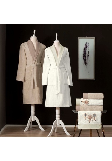 Taç Peace Pamuk Aile Seti Beyaz Beyaz