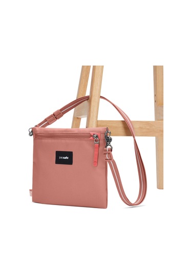 Pacsafe Go Omuz Çantası-pembe Pembe