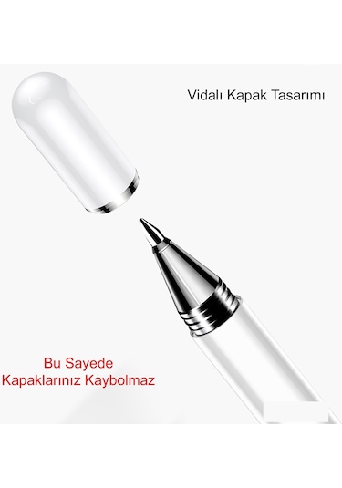Novstrap Samsung Galaxy Tab A9 SM-X110 A9 Plus SM-X210 Uyumlu Dokunmatik Tablet Kalemi Pencil Stylus