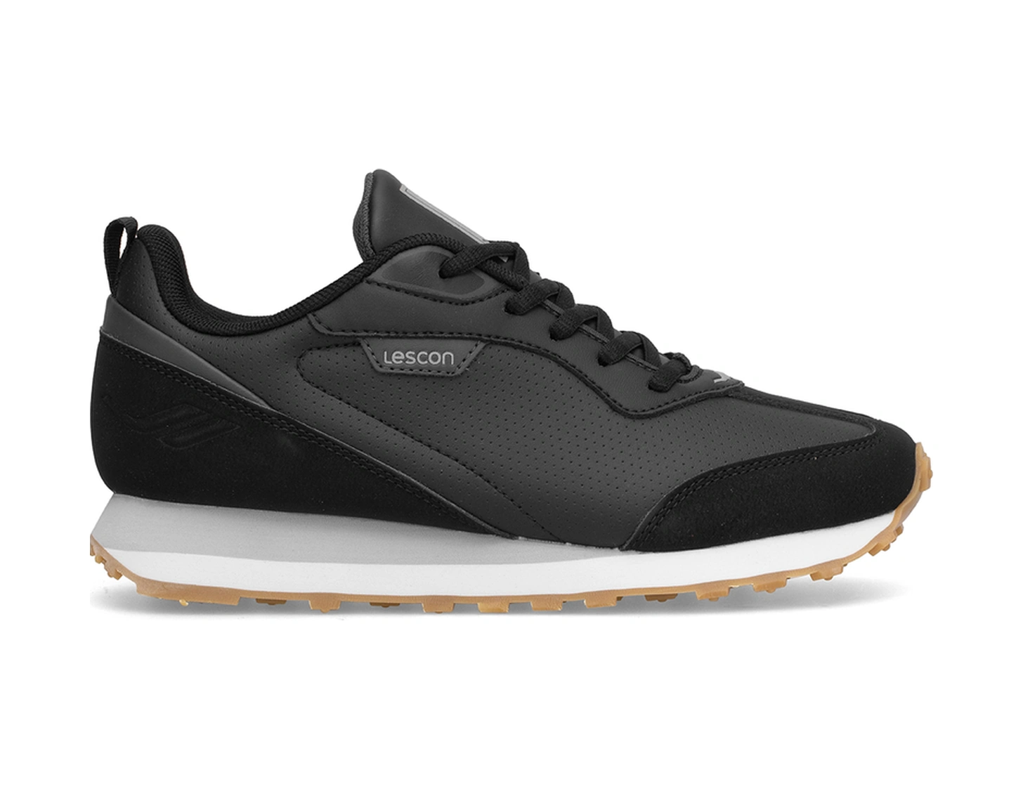 Lescon 25nae00movau Motiva Walking Unisex Klasik Sneaker Siyah Siyah