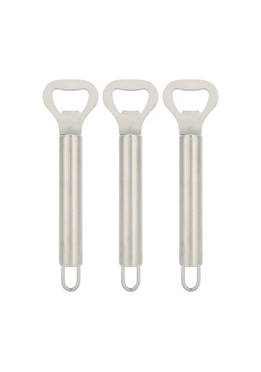 3 Adet Mini Taşınabilir Paslanmaz Çelik Manuel Bira Şişe Kapağı Açacağı Mutfak Aksesuarları Diğer