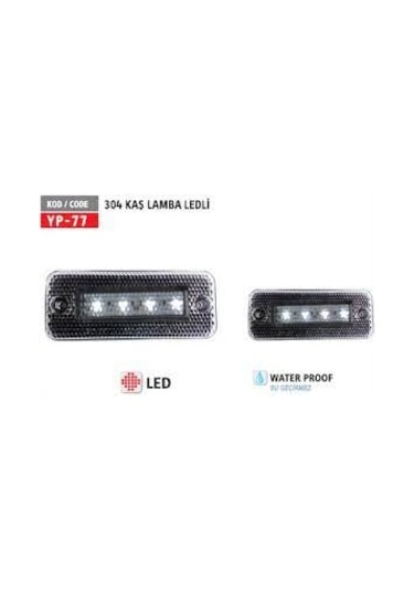 YP77 KAŞ-TEPE LAMBA 4 LEDLİ BEYAZ 2ADET