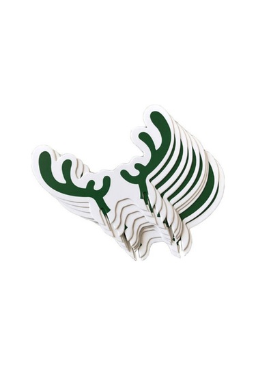 Reedark 10 Adet Noel Temalı Bardak Kartı - Parti Dekorasyonu Ve Kişiselleştirme İçin