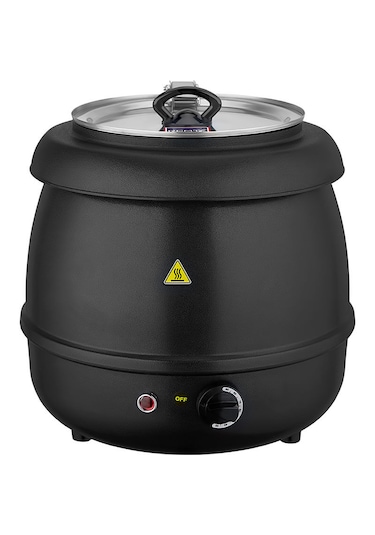 Remta Çorba Isıtıcı Yuvarlak Siyah 9 Lt