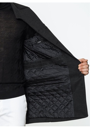 Plt8391 Dewberry Erkek Palto-antrasit Antrasit