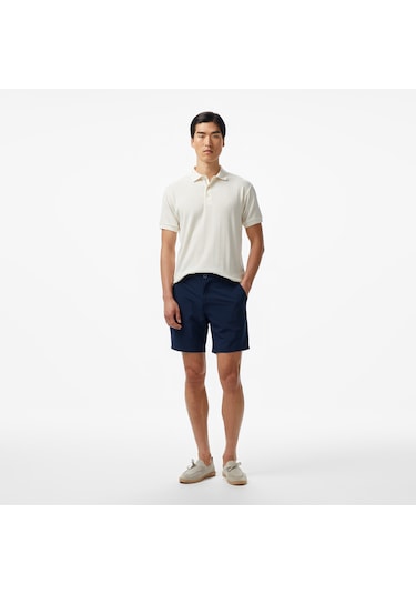 Nautica Erkek Lacivert Jogger Şort Düz B55230t Lacivert