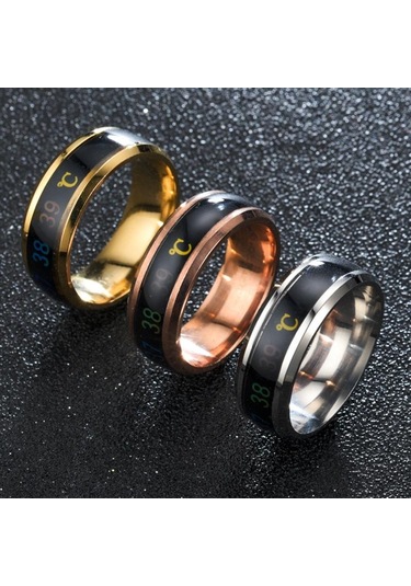 Mavi Sıcaklık Halkası Titanyum Çelik Ruh Hali Duygu Duygu Akıllı Sıcaklık Duyarlı Yüzükler Kadın Erkek Su Geçirmez Takı 8 Mavi Mavi Sıcaklık Halkası Titanyum Çelik Ruh Hali Duygu Duygu Akıllı Sıcaklık Duyarlı Yüzükler Kadın Erkek Su Geçirmez Takı 8 Mavi