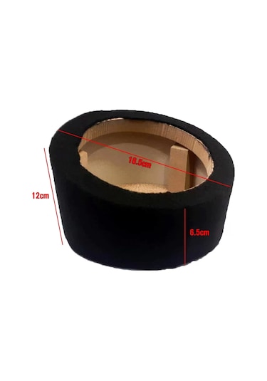 BOŞ KABİN 16CM YÜKSELTME SİYAH MDF (2 ADET)