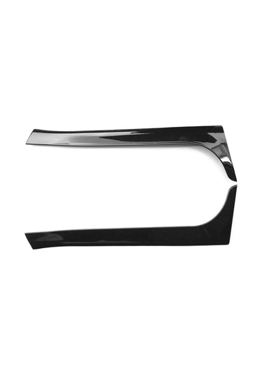 Dianziye Vw Golf 6 2008-2013 Arka Cam Yan Spoileri, Plastik Malzeme, Parlak Siyah, Gz.w0144-lh, Kolay Kurulum, Araç Stili Artırıcı
