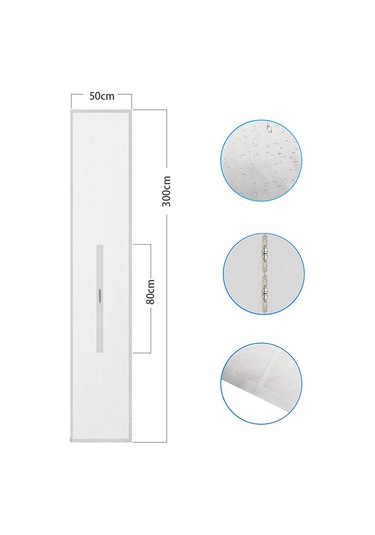 Moveevo Pencere Klimaları İçin Ayarlanabilir Naylon Kılıf - 3 Metre Boyunda Diğer