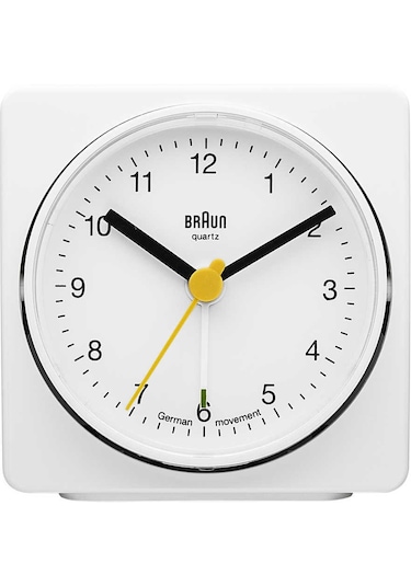 Braun BNC011WHWH Alarmlı Masa Saati Beyaz