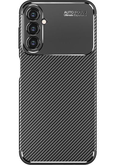 Zore Galaxy Uyumlu M34 5g Kılıf Msra Negro Silikon Kapak - Siyah Siyah