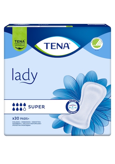 Tena Lady Super Kadın Mesane Pedi 7 Damla 2 x 30’lu