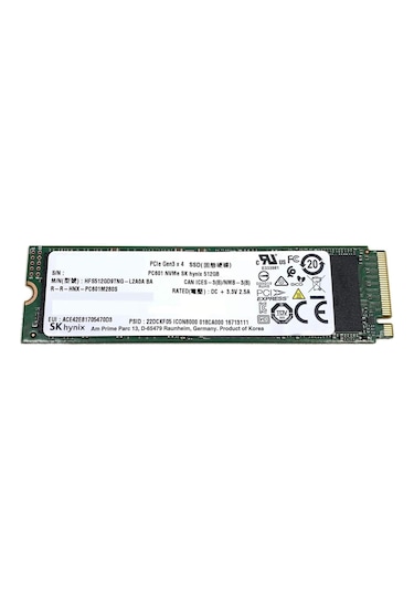 Sk Hynix Bc901 512gb 4246/3560mb/s Gen4x4 22x80 M.2 Nvme Ssd