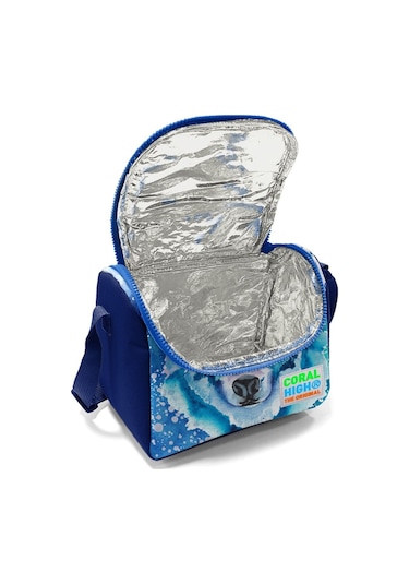 Coral High Lacivert Mavi Kurt Erkek Çocuk Yalıtımlı Okul Beslenme Çantası