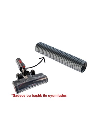 Süpürge Emici Başlık Ara Hortum, Grundig Vcp 5130, Vcp 5131 İle Uyumlu