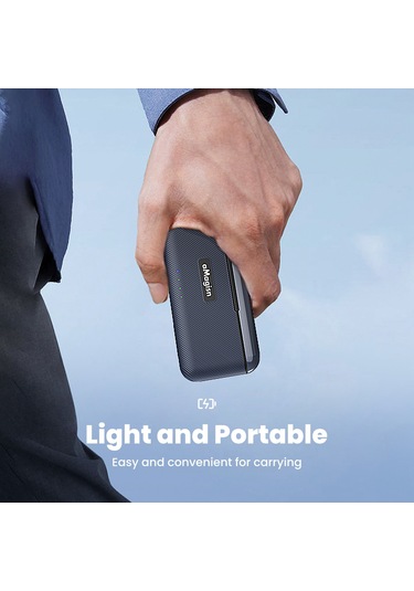 Amagisn Aa07 3 Yuvalı Hızlı Şarj Kutusu Pil Şarj Cihazı Siyah