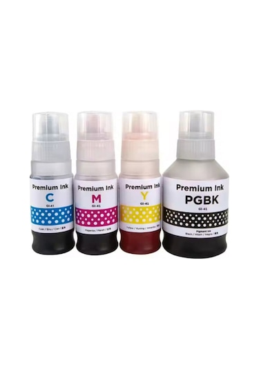 Canon Pixma G2430 Muadil Mürekkep Seti Gı-41 Renkli