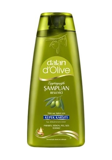 Dalan Dolive Zeytinyağlı Besleyici Kepeğe ve Saç Dökülmesine Karşı Şampuan 400 ML