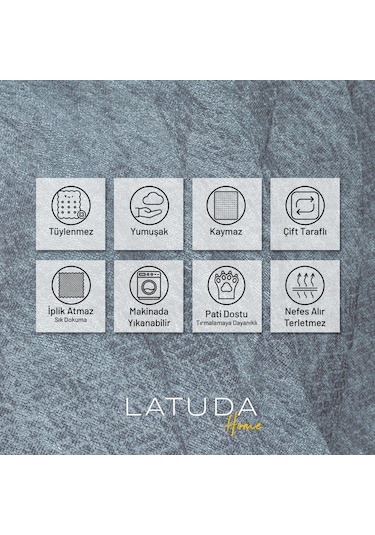 Jakarlı Şönil Koltuk Örtüsü Çekyat Örtüsü Koltuk Şalı 110x175 2 Ad. Kaymaz Bulut Bulut