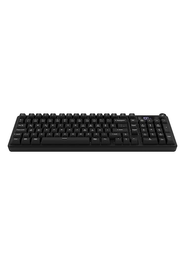 Hk258 Membrane Lcd Rgb Kablosuz/bluetooth Siyah Full Türkçe Gaming Oyuncu Klavye