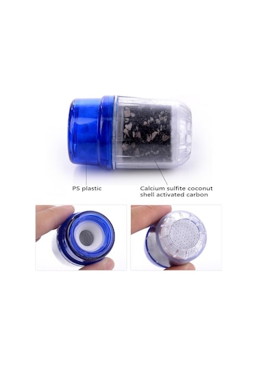 Cbtx Ev Musluk Suyu Arıtma Mutfak Musluk Filtresi Aktif Karbon Üç Katmanlı Su Filtresi