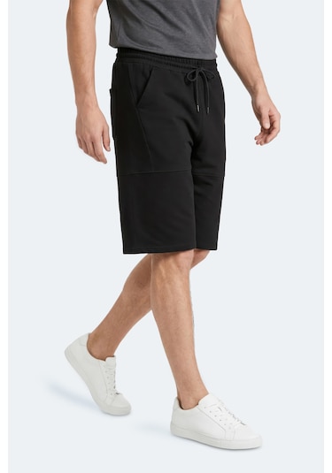 Slazenger Noctura Erkek Kapri Siyah Şort