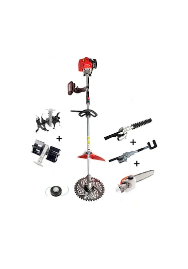 Silen C-52  3.2 KW 4.6 HP Yan Tırpan Lüks Bahçıvan Seti