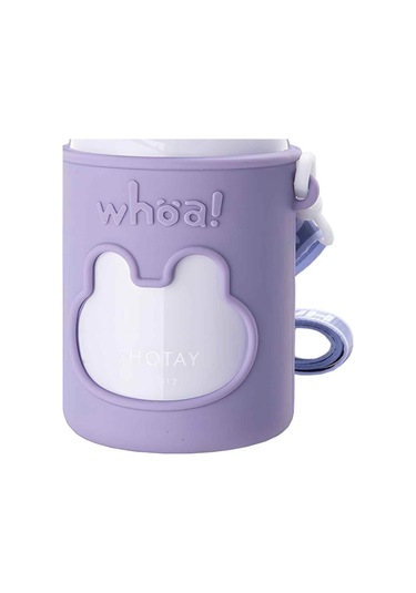 Shotay Happy Everyday Çelik Termos Matara Çocuk 480ml Lila