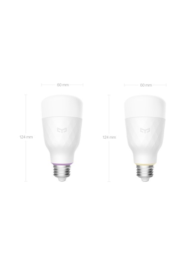 Dianziye Yeelight Akıllı Led Ampul E27 10w - 1700k-6500k Renk Sıcaklığı Ayarlanabilir, Wifi İle Uzak Kumanda, 800lm Parlaklık, 220v-240v Çin Versiyonu