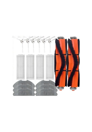 Mi Robot Süpürge Mop 2 Lite / Mi Robot Süpürge Mop 2 Pro / Mjst1shw Parçaları Ana Yan Fırça Hepa Fi Nj