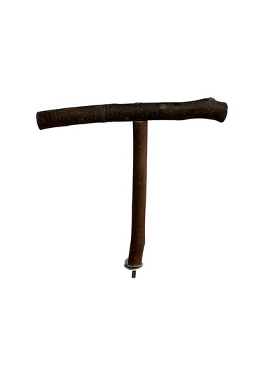 Yifomall Ahşap Kuş Tüneği - Eğitim Ve Oyun Standı 18x15cm