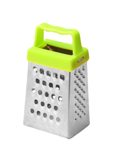 Yeşil Soyucu Paslanmaz Sebze Rendesi Kenarları Julienne Çelik Mutfak